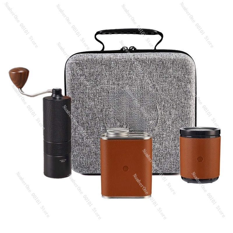 Coffee Equipment Pour Over - طقم غلاية قهوة محمولة للتخييم في