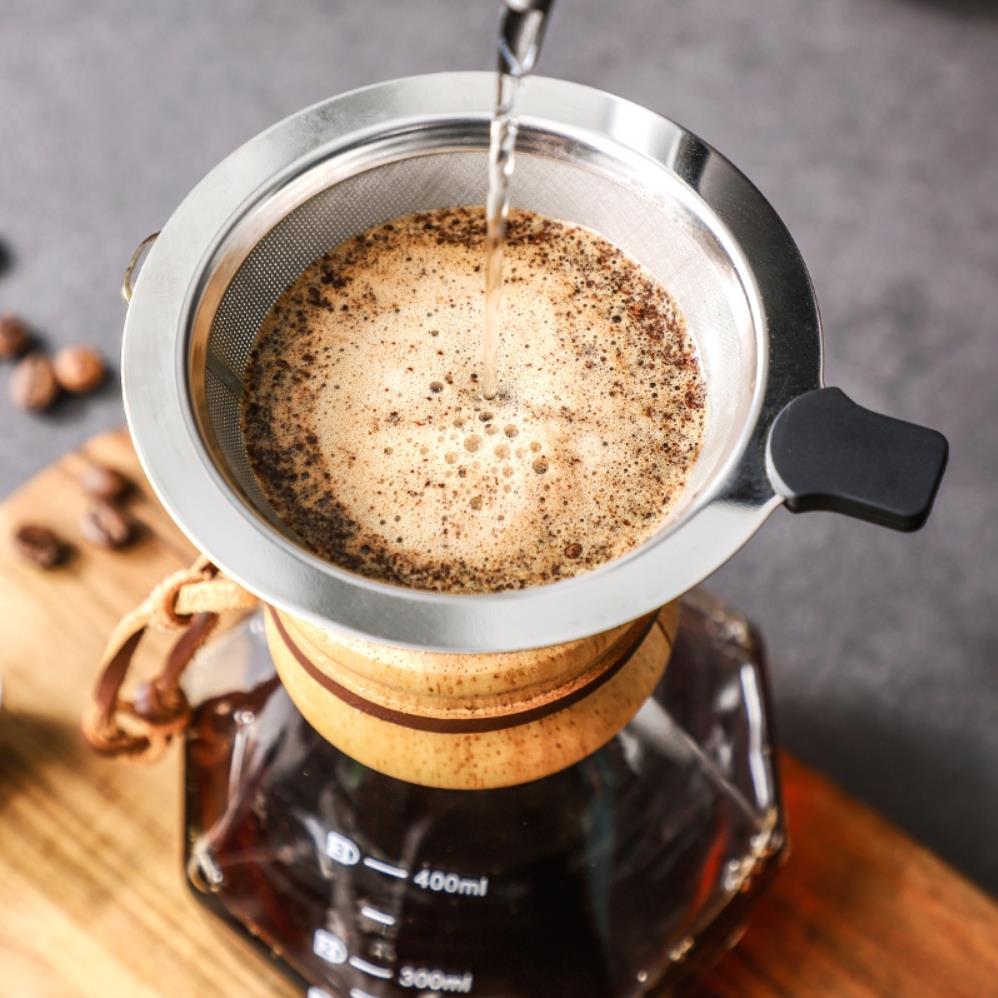 إبريق قهوة زجاجي مع فلتر من ال - مراجعة Coffee Equipment Pour Over وسعره