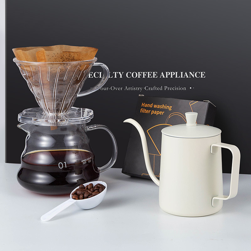 طقم تحضير القهوة العصري للمنزل - مراجعة Coffee Equipment Pour Over وسعره