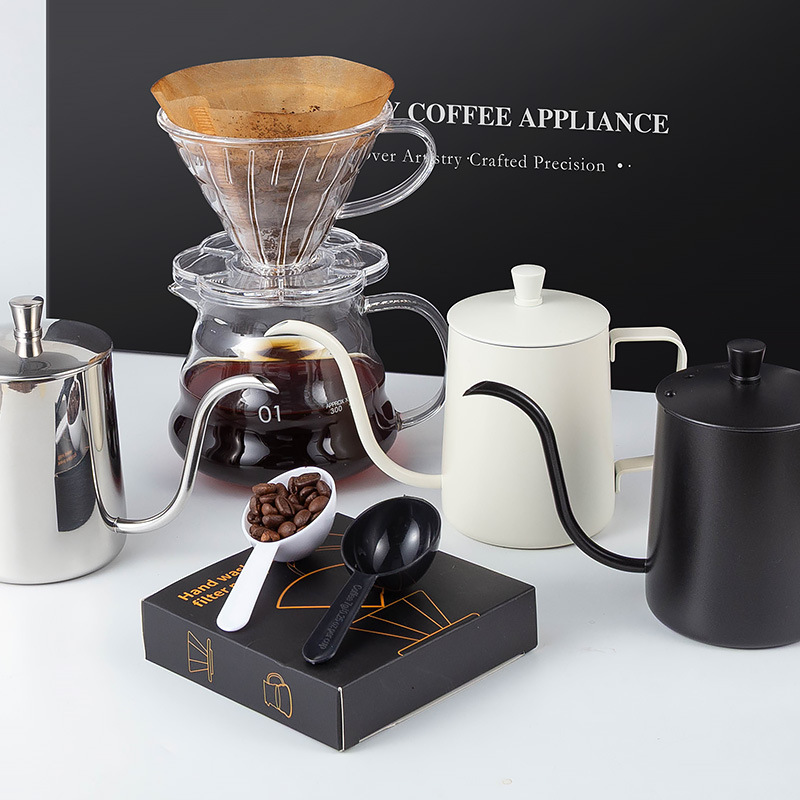 طقم تحضير القهوة العصري للمنزل - مراجعة Coffee Equipment Pour Over وسعره