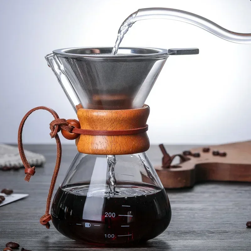 غلاية قهوة زجاجية يدوية مع فلت - مراجعة Coffee Equipment Pour Over وسعره
