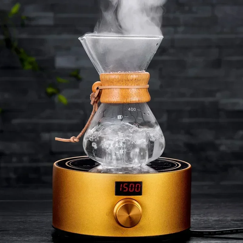 غلاية قهوة زجاجية يدوية مع فلت - مراجعة Coffee Equipment Pour Over وسعره
