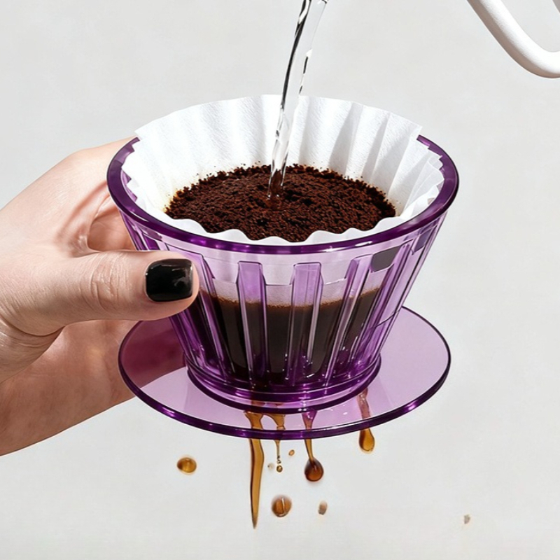 قمع فلتر القهوة الملحقات المنز - مراجعة Coffee Equipment Pour Over وسعره