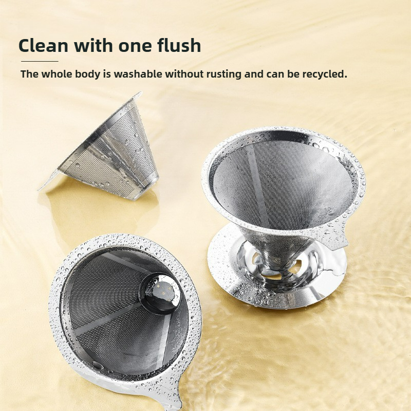 صب فوق القهوة المنقط 304 الفول - مراجعة Coffee Equipment Pour Over وسعره