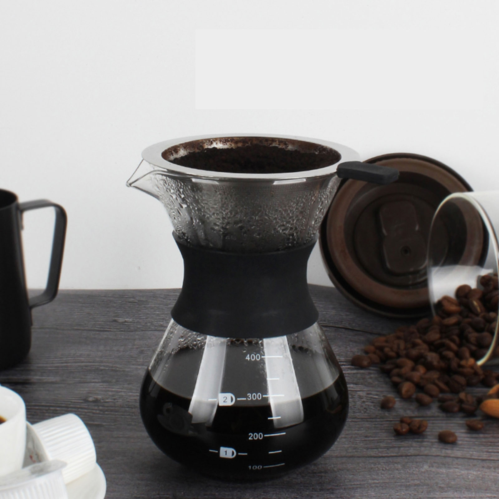 صانعة قهوة يدوية الصب ، وعاء ز - مراجعة Coffee Equipment Pour Over وسعره