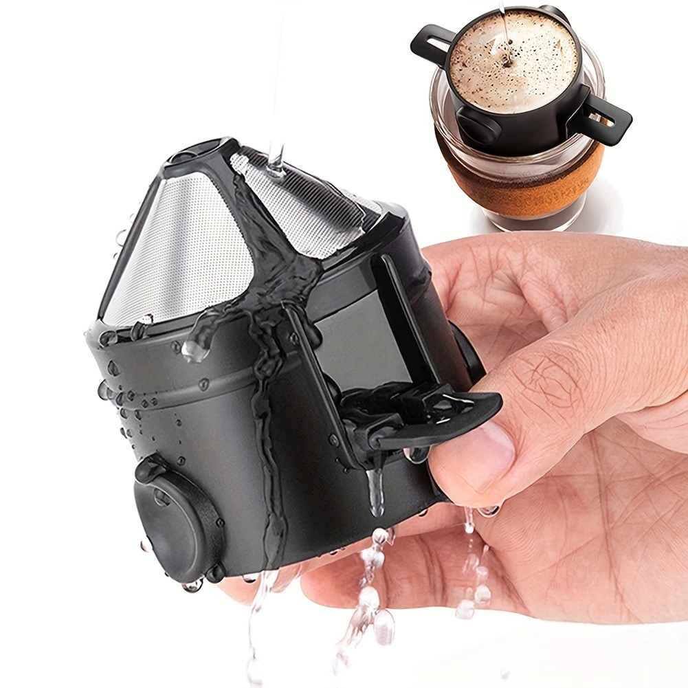 كوب فلتر قهوة محمول ، فلتر صان - مراجعة Coffee Equipment Pour Over وسعره
