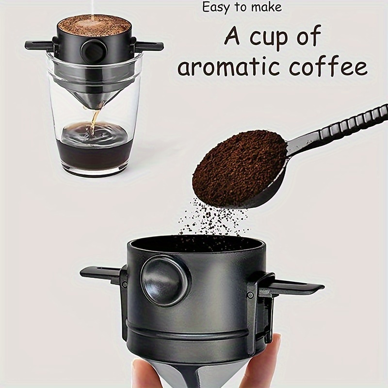 كوب فلتر قهوة محمول ، فلتر صان - مراجعة Coffee Equipment Pour Over وسعره